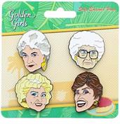 Golden Girls 4-Piece Enamel Collector Pin Set