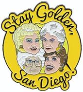 Golden Girls "Stay Golden, San Diego!" Enamel Pin (SDCC Exclusive)