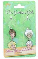 Golden Girls Wine Charms, Set of 4