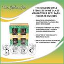 The Golden Girls Stemless Wine Glass Collectible Set of 4| Each Holds 16 Ounces