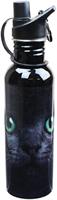 Black Cat Water Bottle