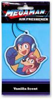 Mega Man and Rush Air Freshener | Vanilla Scented | Mega Man Legacy Collection