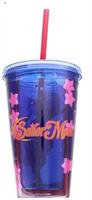 Sailor Moon Confetti 16oz Carnival Cup w/ Lid & Straw