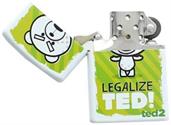 Ted 2 Legalize Ted! Metal Torch Lighter