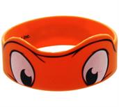 Teenage Mutant Ninja Turtles Michelangelo Orange Rubber Wristband