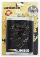 The Walking Dead 8oz Zombie Skull Flask