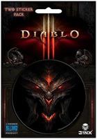 Diablo III 3" Round Sticker 2-Pack: Diablo, Lord of Terror