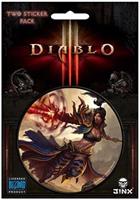 Diablo III 3" Round Sticker 2-Pack: Wizard Class