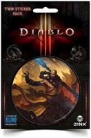 Diablo III 3" Round Sticker 2-Pack: Monk Class