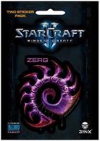StarCraft II: Heart of the Swarm Multi-size Sticker 2-Pack: Zerg, Purple