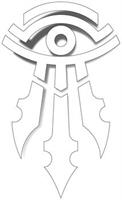 Warcraft Movie 4.5"x7.5" Die Cut Vinyl Decal Sticker: Mage Logo, White