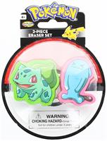 Pokemon Eraser 2-Pack: Bulbasaur and Wobbuffet