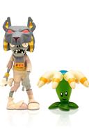 Plants Vs Zombies 3" Figure 2-Pack: Tomb Raiser Zombie and Bloomerang