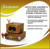 South Park AWESOM-O Glitter Exclusive Collectible Figure | Stands 3 Inches Tall