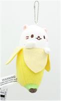 Bananya 5" Plush Keychain: Bananya