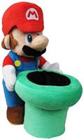 Super Mario Bros. 9" Plush: Mario with Warp Pipe