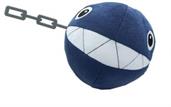 Super Mario All Star Collection Chain Chomp 5-Inch Plush