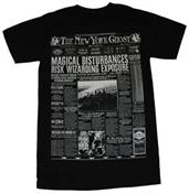 Harry Potter NY Ghost Adult Black T-Shirt - Loot Crate Exclusive
