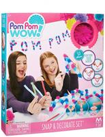 Pom Pom Wow! Snap and Decorate Set
