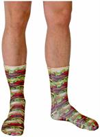 Stacked Hamburgers Photo Print Knee High Socks