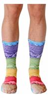 Ice Cream Photo Print Crew Socks