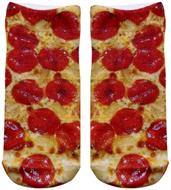 Pizza Photo Print Ankle Socks