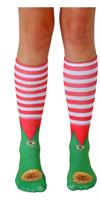 Unisex Elf Shoes Knee High Socks