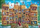 Cut-Aways Medieval Castle 1000 Piece Large EZ Grip Jigsaw Puzzle