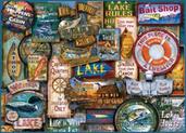 Off to the Lakehouse 1000 Piece Jigsaw Puzzle