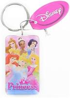 Disney Princess Rectangular Lucite Key Ring