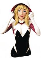 Spider-Gwen Unmasked Previews Exclusive Bust Bank