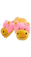My Pillow Pets Neon Hippo Slippers