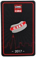 C2E2 2017 Hot Dog Enamel Collector Pin