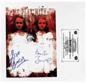 The Shining Twins Lisa and Louise Burns Autographed Picture