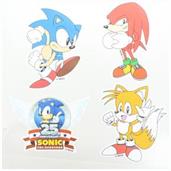 Sonic the Hedgehog Vinyl Stickers, Set of 4