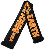 Jurassic Park Large Knitted Scarf "When Dinosaurs Ruled The Earth"