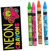 Neon Crayons 4-Pack