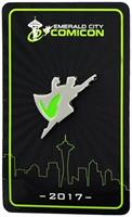 Emerald City Comicon 2017 Collector Pin