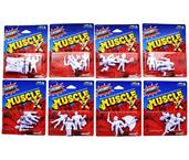Master of the Universe M.U.S.C.L.E. Mini Figures, Set of 8 Packs (24 Figures Total) Exclusive Set