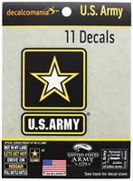 U.S. Army Decalcomania 11 Decal Pack