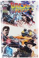 Back To The Future Issue #1 Comic Book (1:10 Variant Cover)