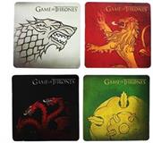 Game of Thrones Drink Coasters, Set of 4