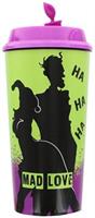 DC Comics Mad Love Harley Queen and Joker Travel Cup