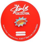 Stan Lee Excelsior Enamel Collector Pin