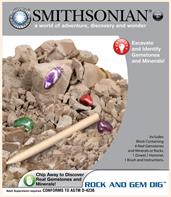 Smithsonian Micro Rock and Gem Dig Science Kit