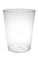 Clear Plastic Tumbler Glasses 10 oz 20 Count