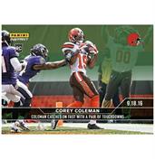 Cleveland Browns Corey Coleman 2016 Panini Instant NFL Base Card #34