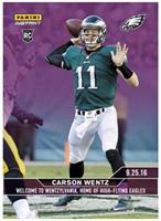NFL Philadelphia Eagles Carson Wentz #46 2016 Panini Instant Base Card