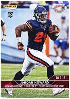 Chicago Bears Jordan Howard 2016 Panini Instant NFL Rookie Card #73