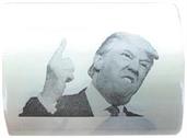 Tissue Time Donald Trump Novelty Toilet Paper | One Roll